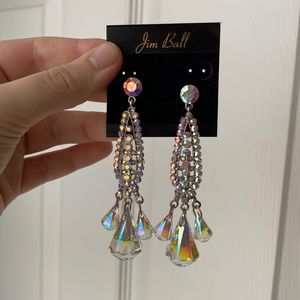 Jim Ball pageant earrings